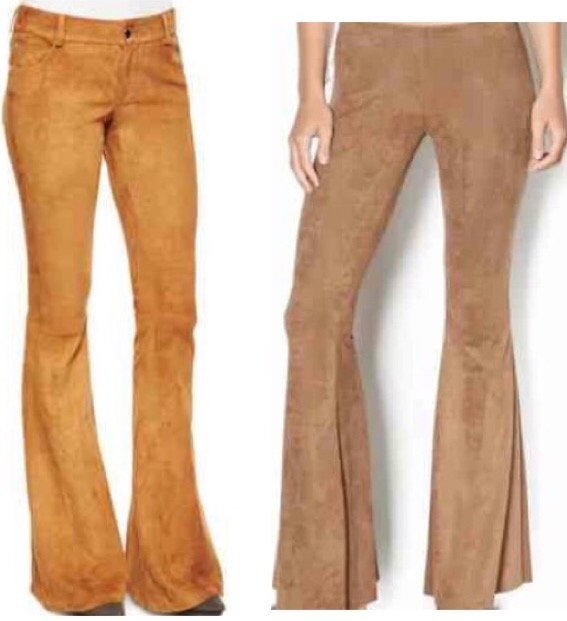 Suede Pants