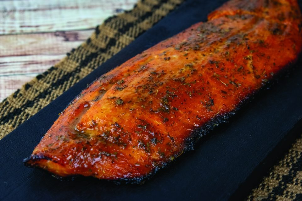 Glazed Grilled Salmon