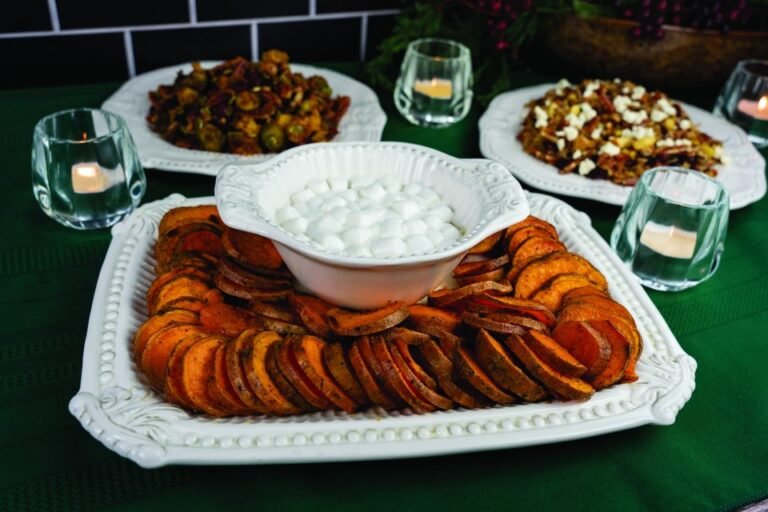 Sweet Potatoes with Marshmallow Sauce