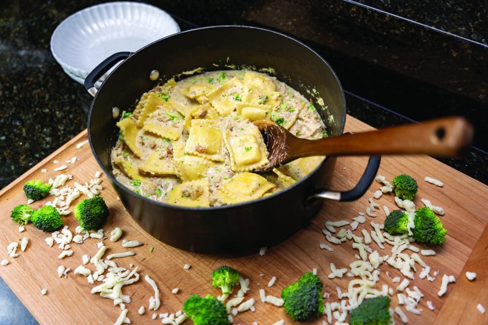Rotisserie Chicken Ravioli