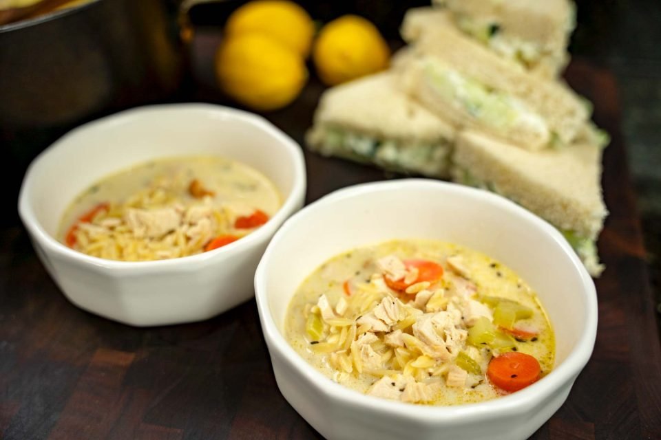 Lemon Orzo Chicken Soup