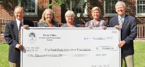 Park Cities Historic Preservation Society Scholarship: "Preserving Our Past, Shaping Our Future"
