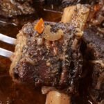Pomegranate Molasses Crockpot Short Ribs
